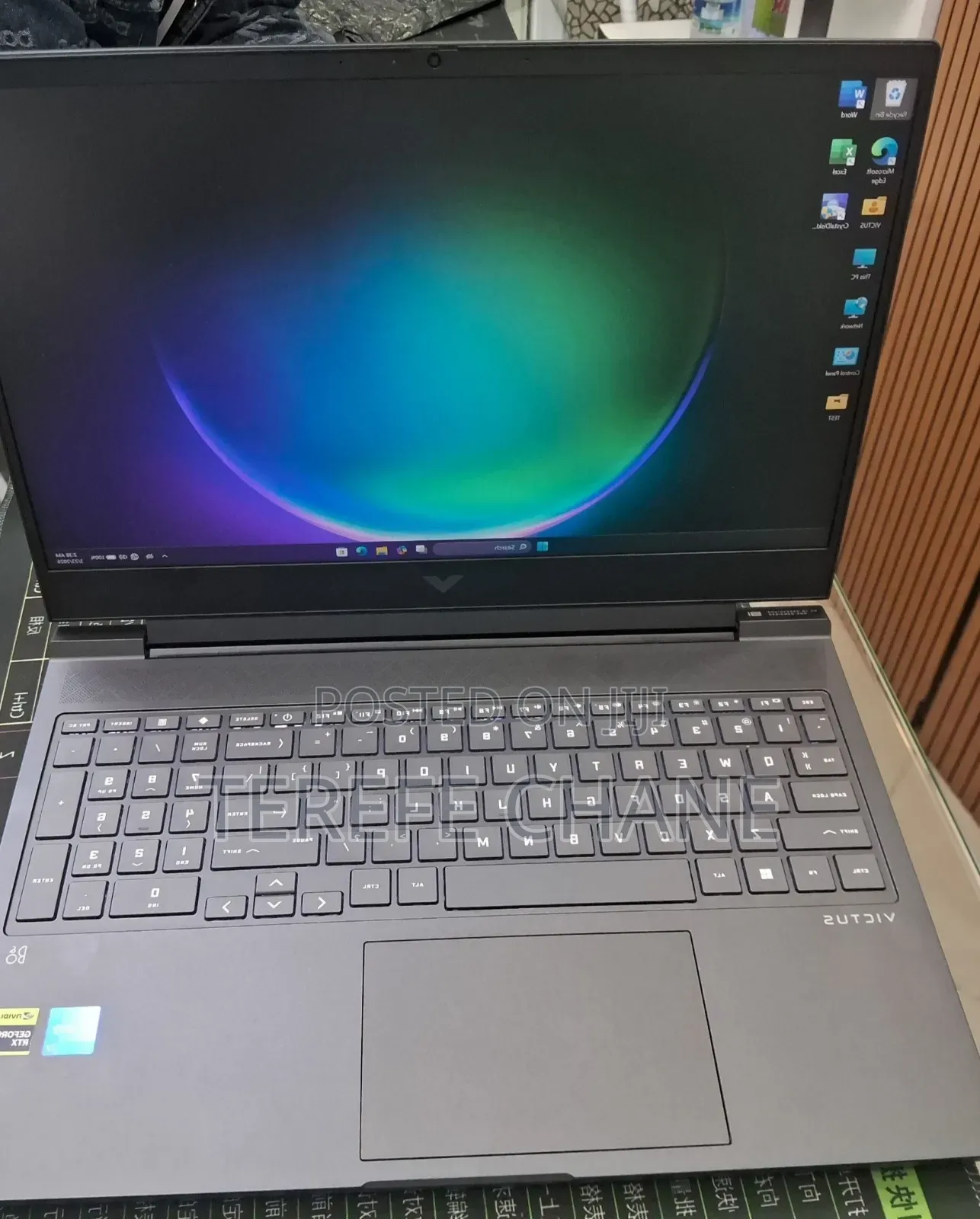 New Laptop HP Victus 16 16GB Intel Core i7 SSD 1T