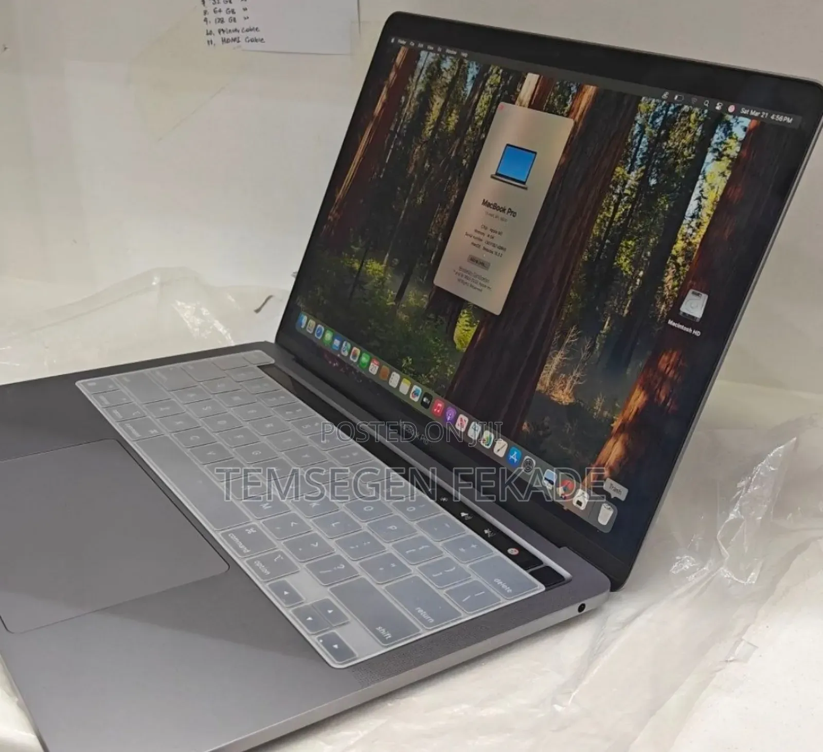 New Laptop Apple MacBook Pro M1 8GB Apple M1 Pro SSD 256GB