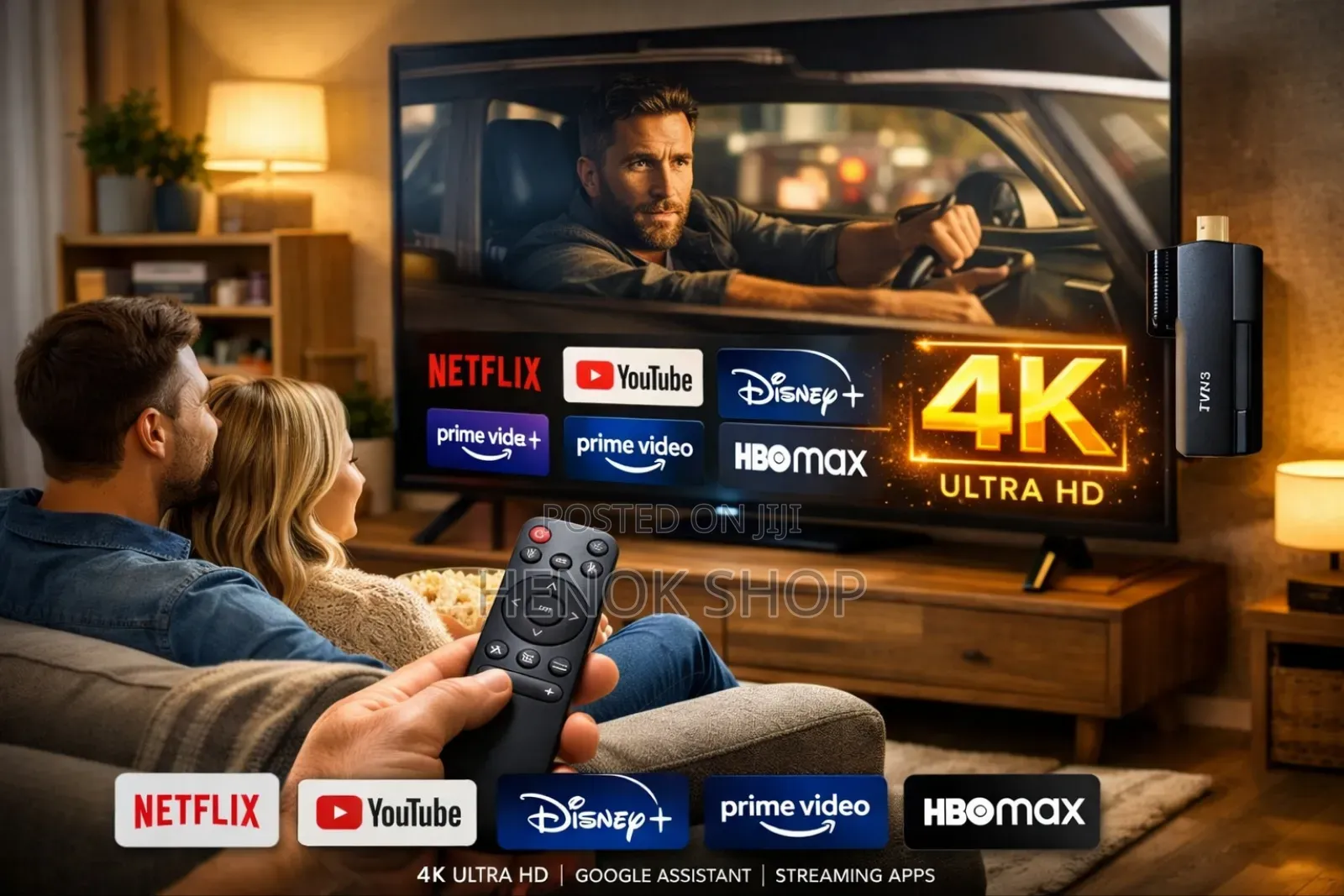 አዲስ ቲቪ አትግዙ | Smart Android Tv Stick