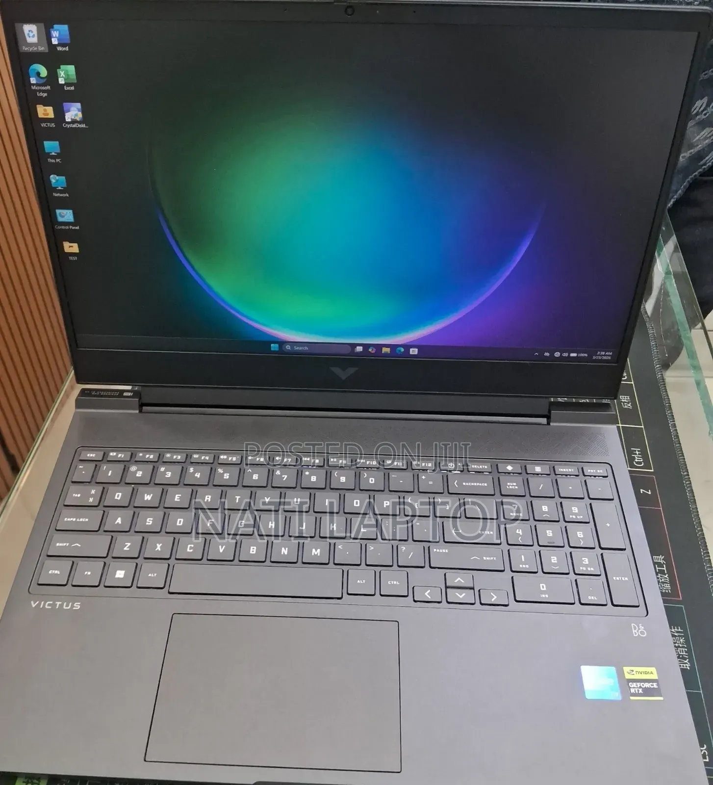New Laptop HP Victus 15 16GB Intel Core i7 SSD 1T