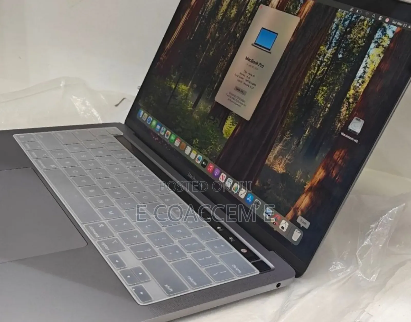 New Laptop Apple MacBook 8GB Apple M1 SSD 256GB