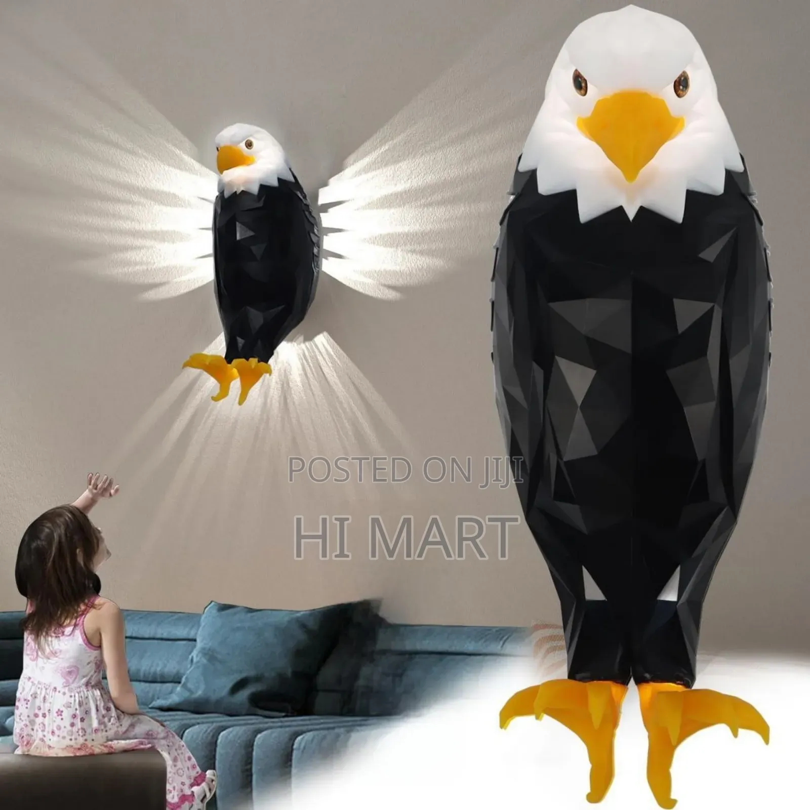 Wall Mounted Led Eagle Wall Light