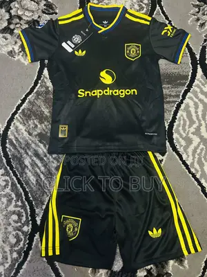 Kids Soccer Jersey Kit