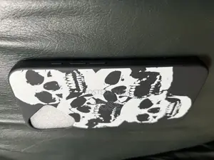 iPhone 16 Skull Black Case