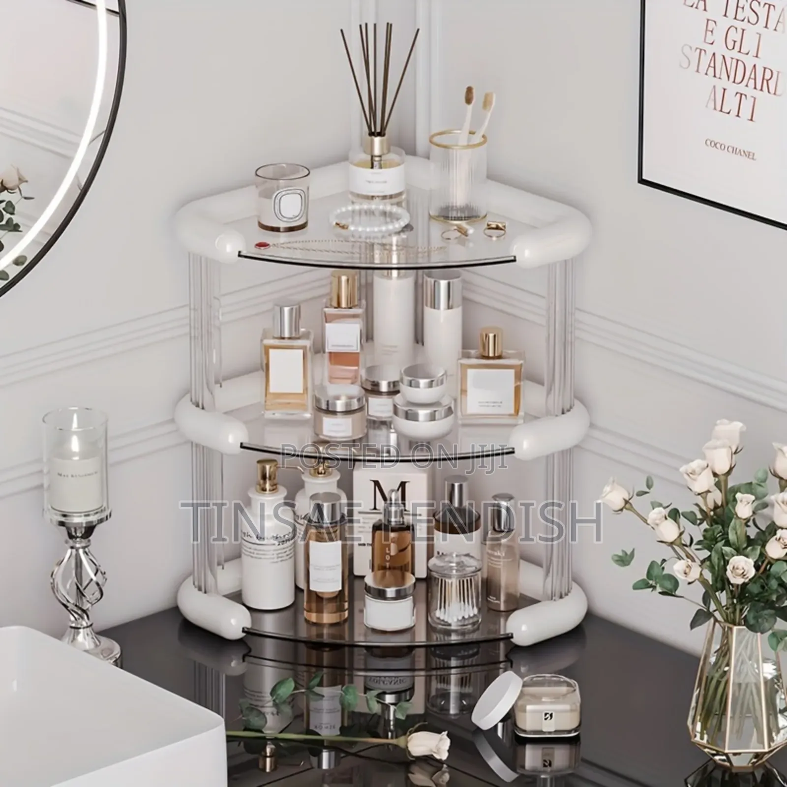 Cosmetics Storage Shelf