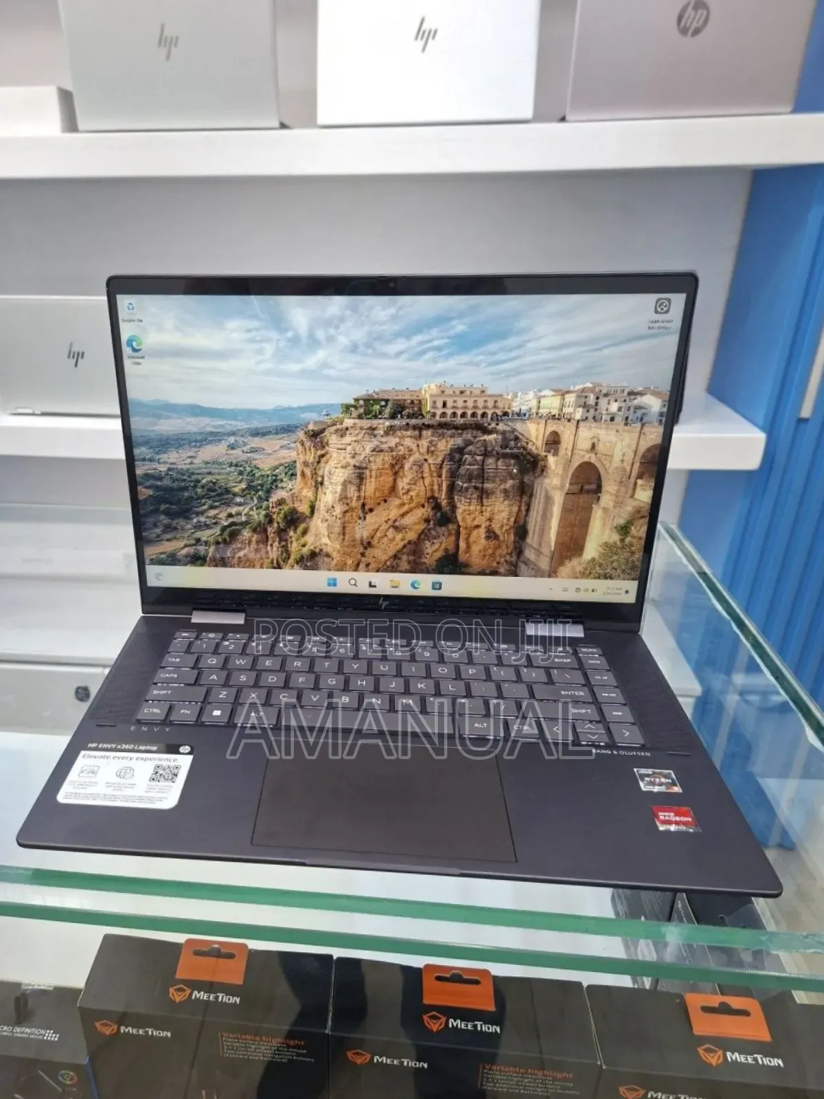 New Laptop HP Envy X360 8GB AMD Ryzen 5 SSD 512GB