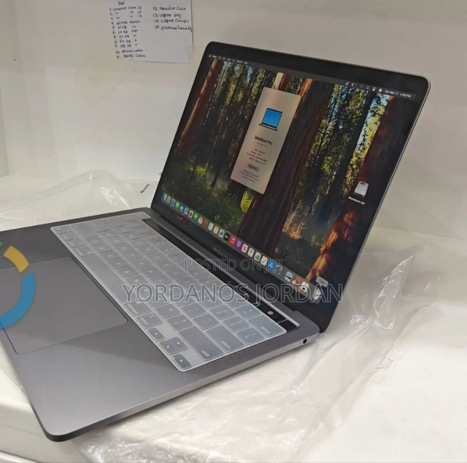 New Laptop Apple MacBook Pro M1 8GB Apple M1 Pro SSD 256GB