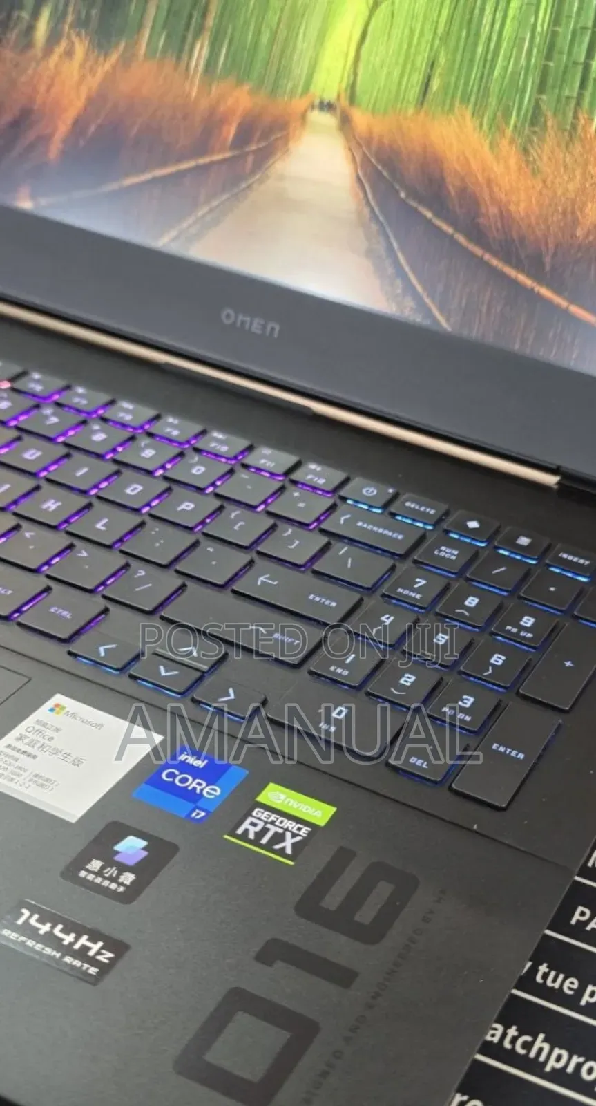 New Laptop HP Omen 16 16GB Intel Core i7 SSD 1T