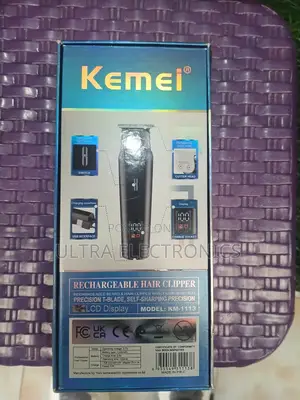 Kemei Km-1113 Professional Hair Clipper and Beard Trimmer. Battery: