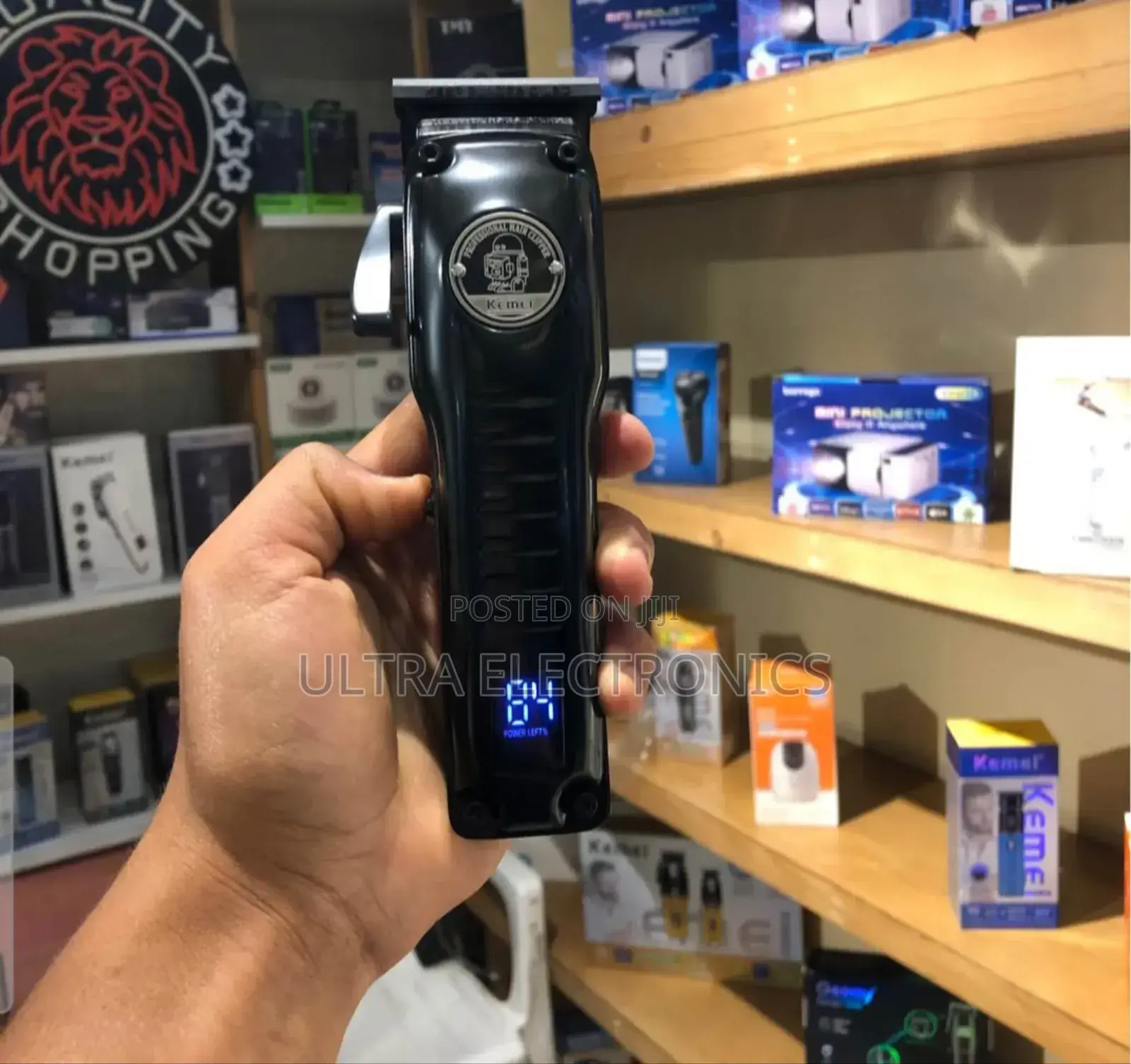 Kemei Km-1827 Professional Cordless Hair Clipper and Trimmer. It