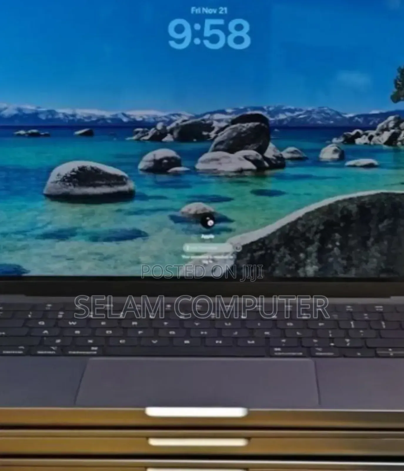 New Laptop Apple MacBook Pro M1 32GB Apple M1 SSD 512GB