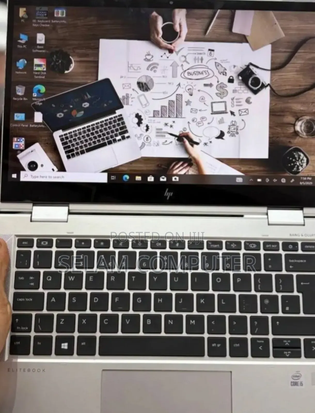 New Laptop HP EliteBook 830 G8 8GB Intel Core i5 SSD 512GB