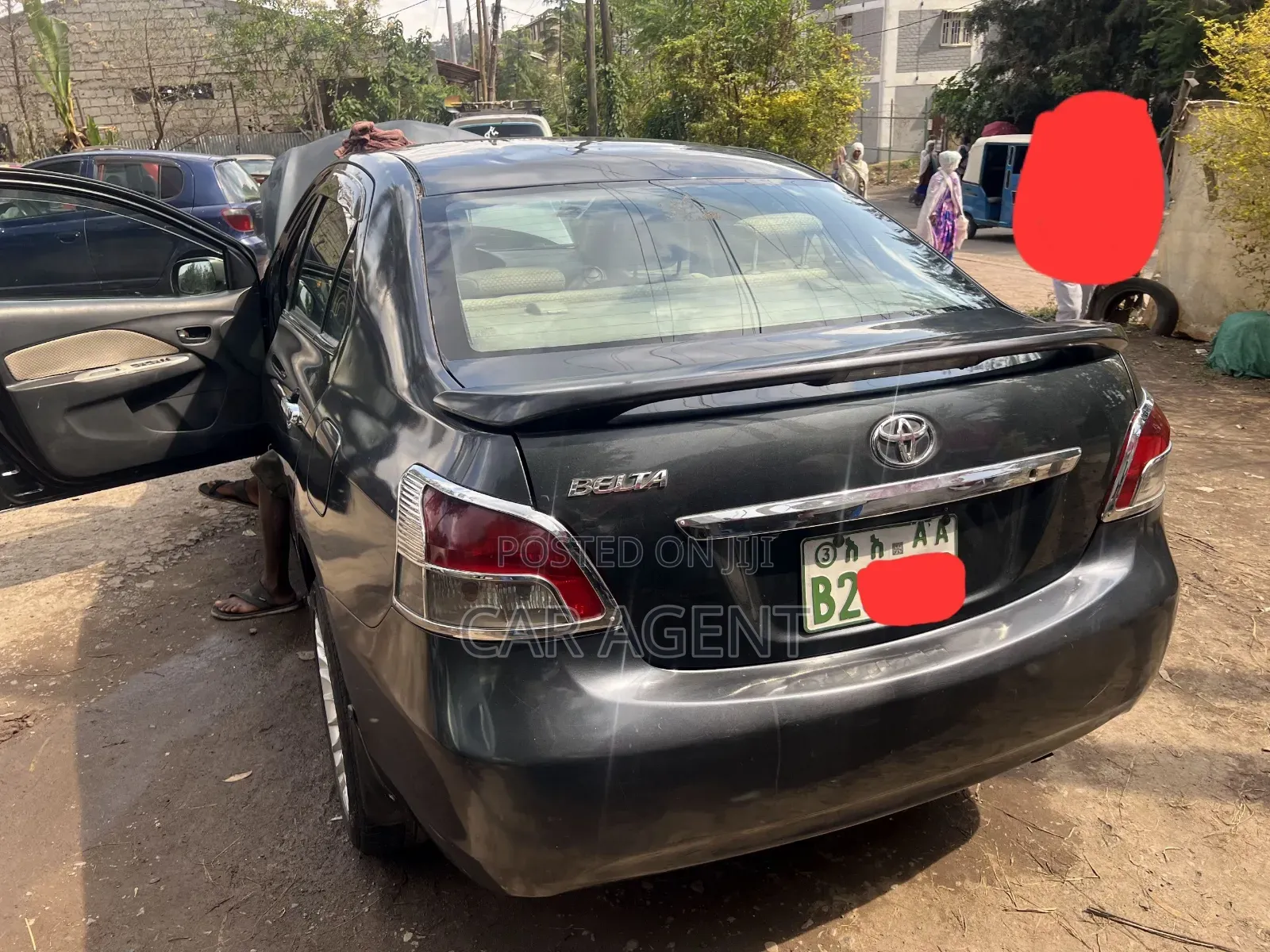 Toyota Yaris 2008 Black