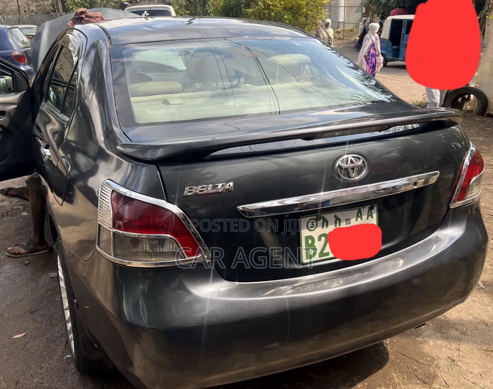 Toyota Yaris 2008 Black