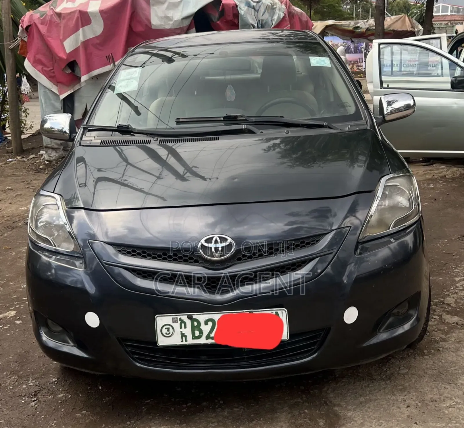 Toyota Yaris 2008 Black