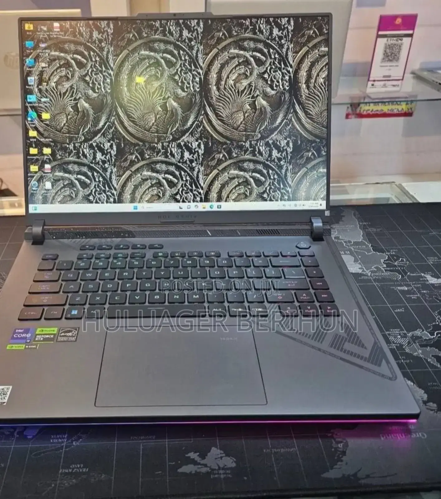 New Laptop Asus ROG Strix G16 G614 16GB Intel Core i9 SSD 1T