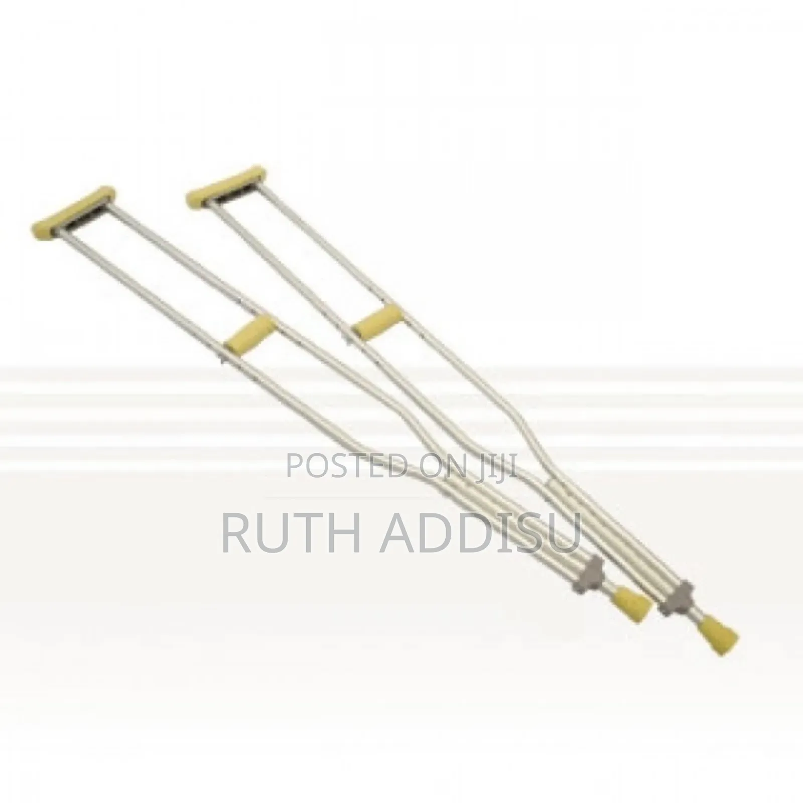 Aluminium Underarm Crutches - Youth, Medium , Large Crutches