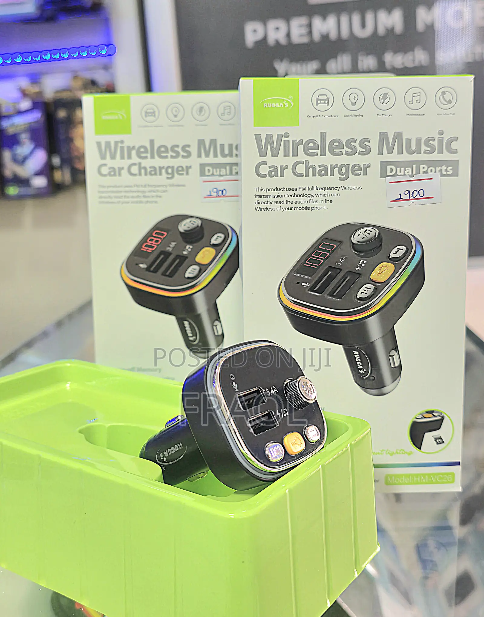 Rugga’S Car Modulator and Chargers