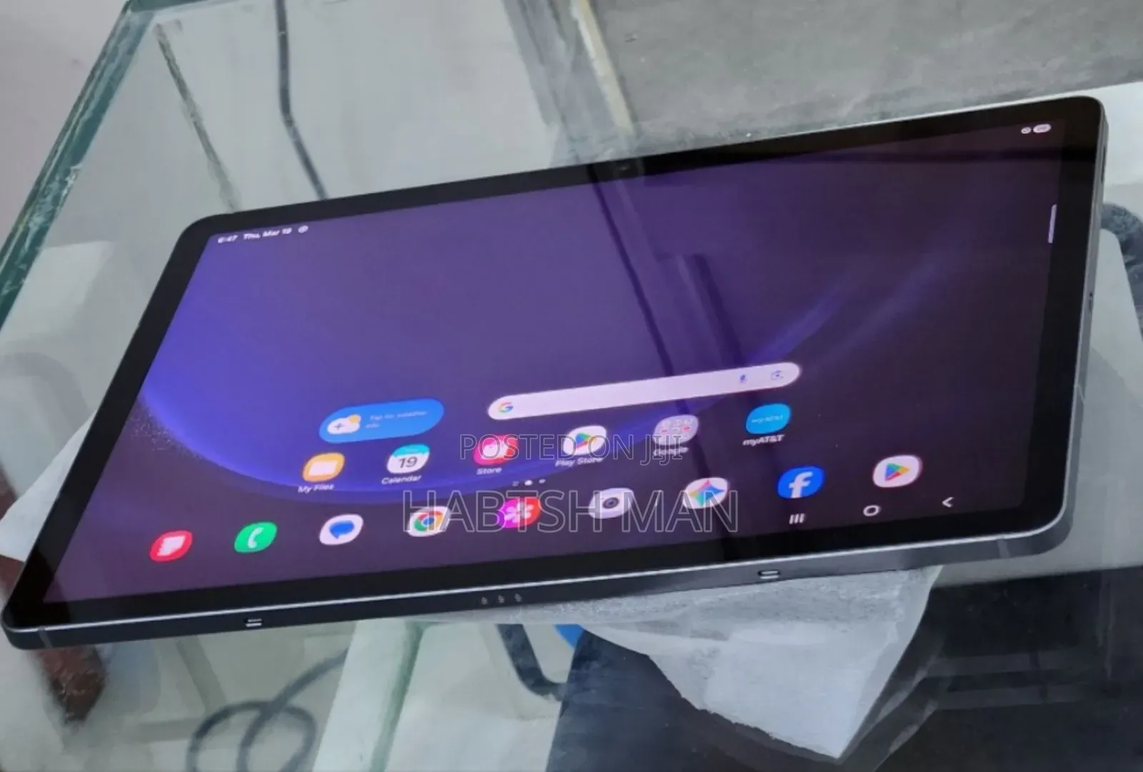New Samsung Galaxy Tab S9 FE 128 GB Black