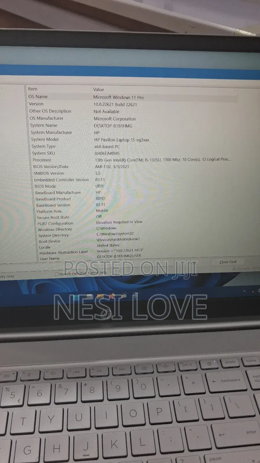 New Laptop HP Pavilion 15 8GB Intel Core i5 SSD 512GB