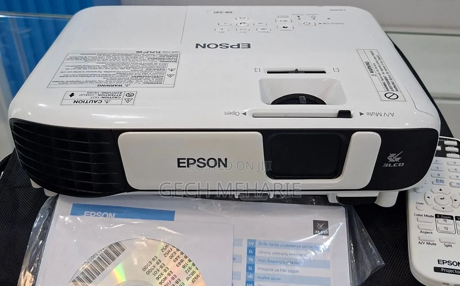 Band New With Manual Epson Projector Model Name: Eb-S41 H
