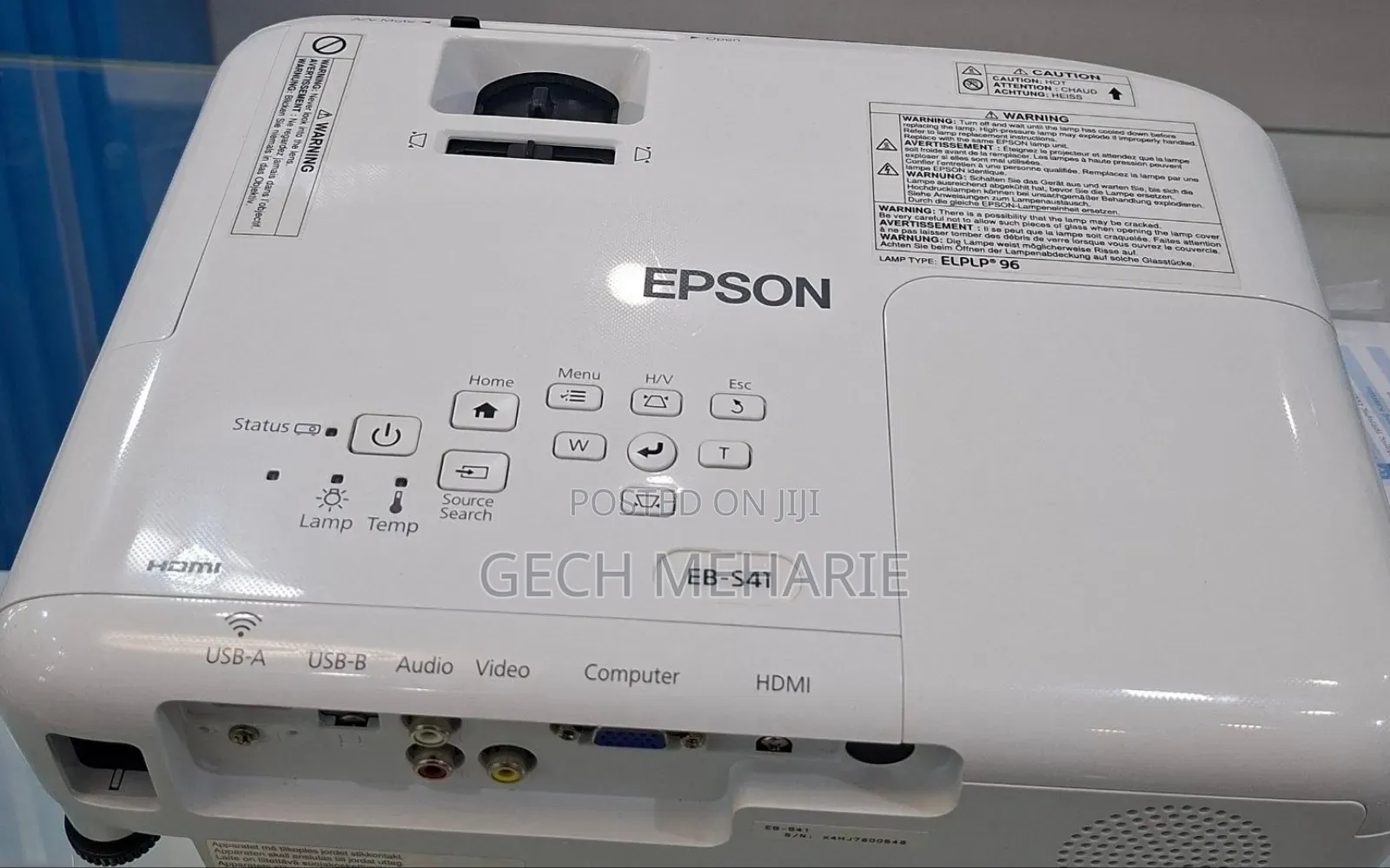 Band New With Manual Epson Projector Model Name: Eb-S41 H