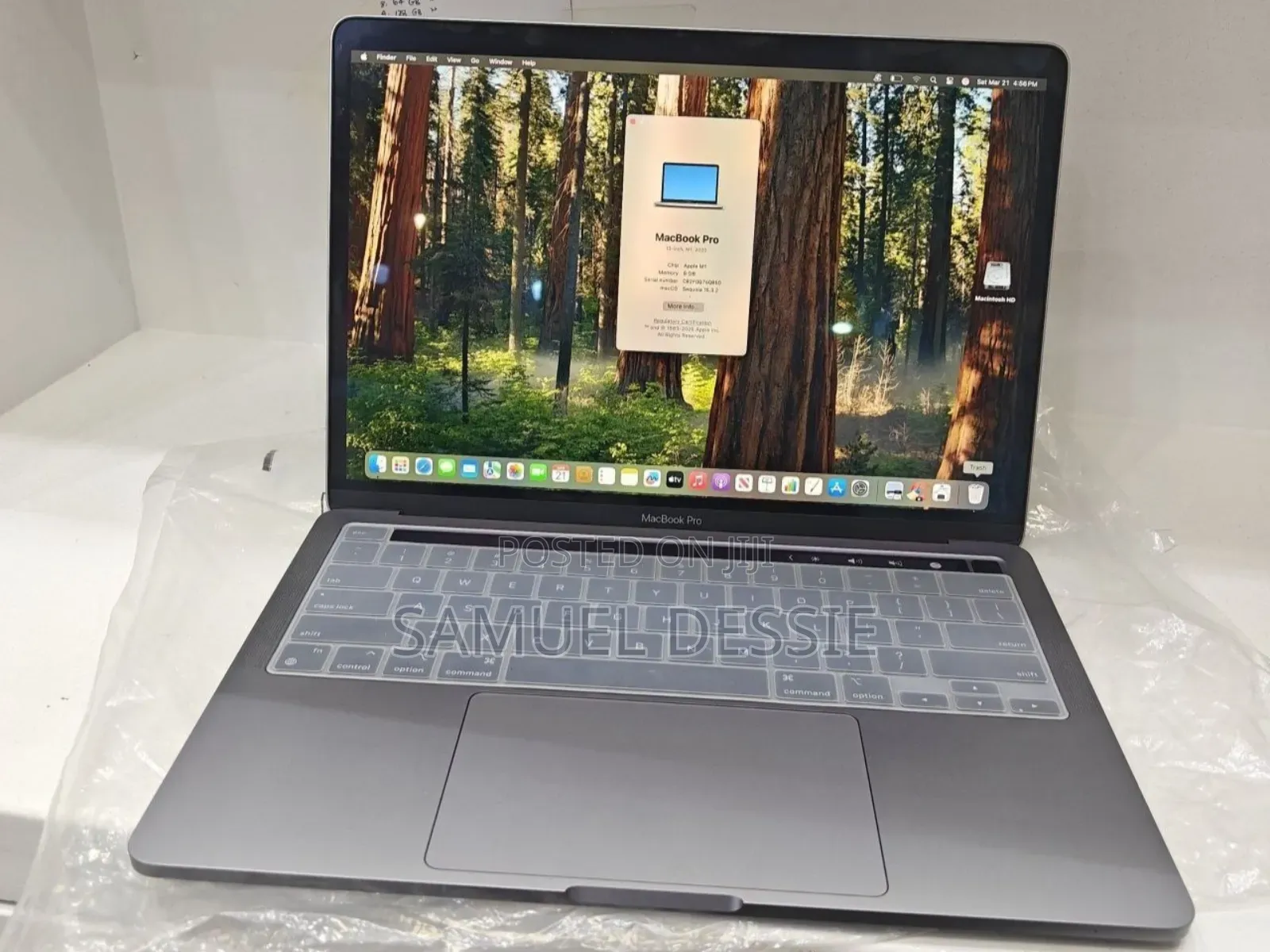 New Laptop Apple MacBook Pro M1 8GB Apple M1 SSD 256GB
