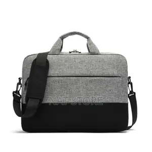 Coolbell Gray and Black Laptop Shoulder Bag 15.6