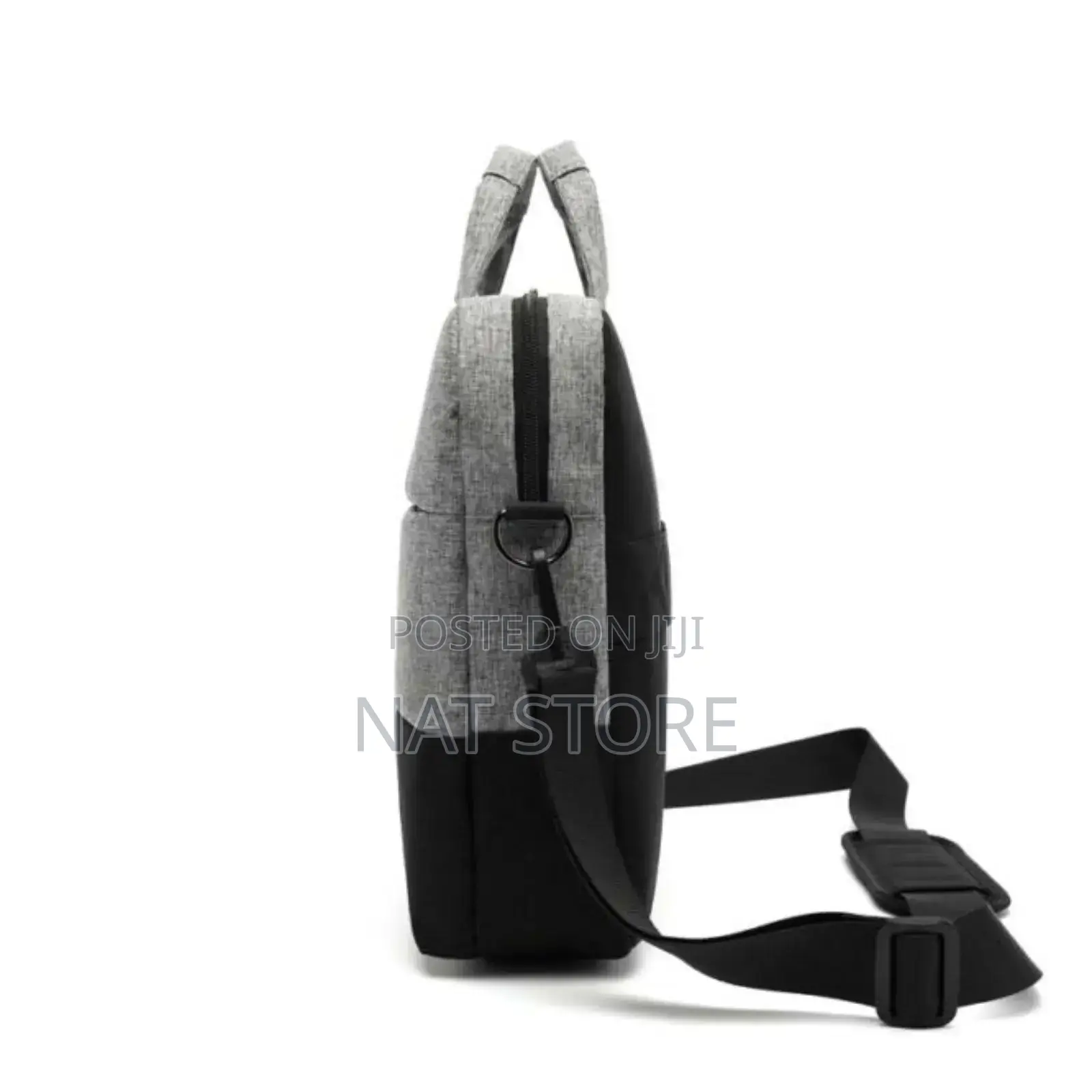 Coolbell Gray and Black Laptop Shoulder Bag 15.6