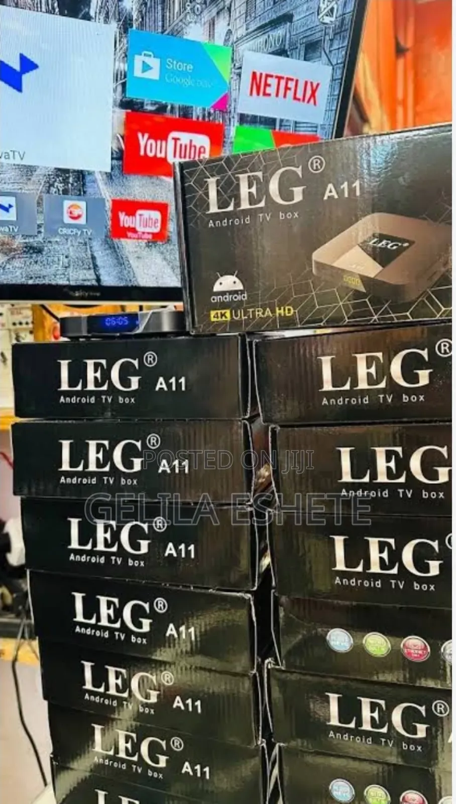 Leg A11 Android Box Smart Box ስማርት ቲቪ ይቀይሩት Smart Tv