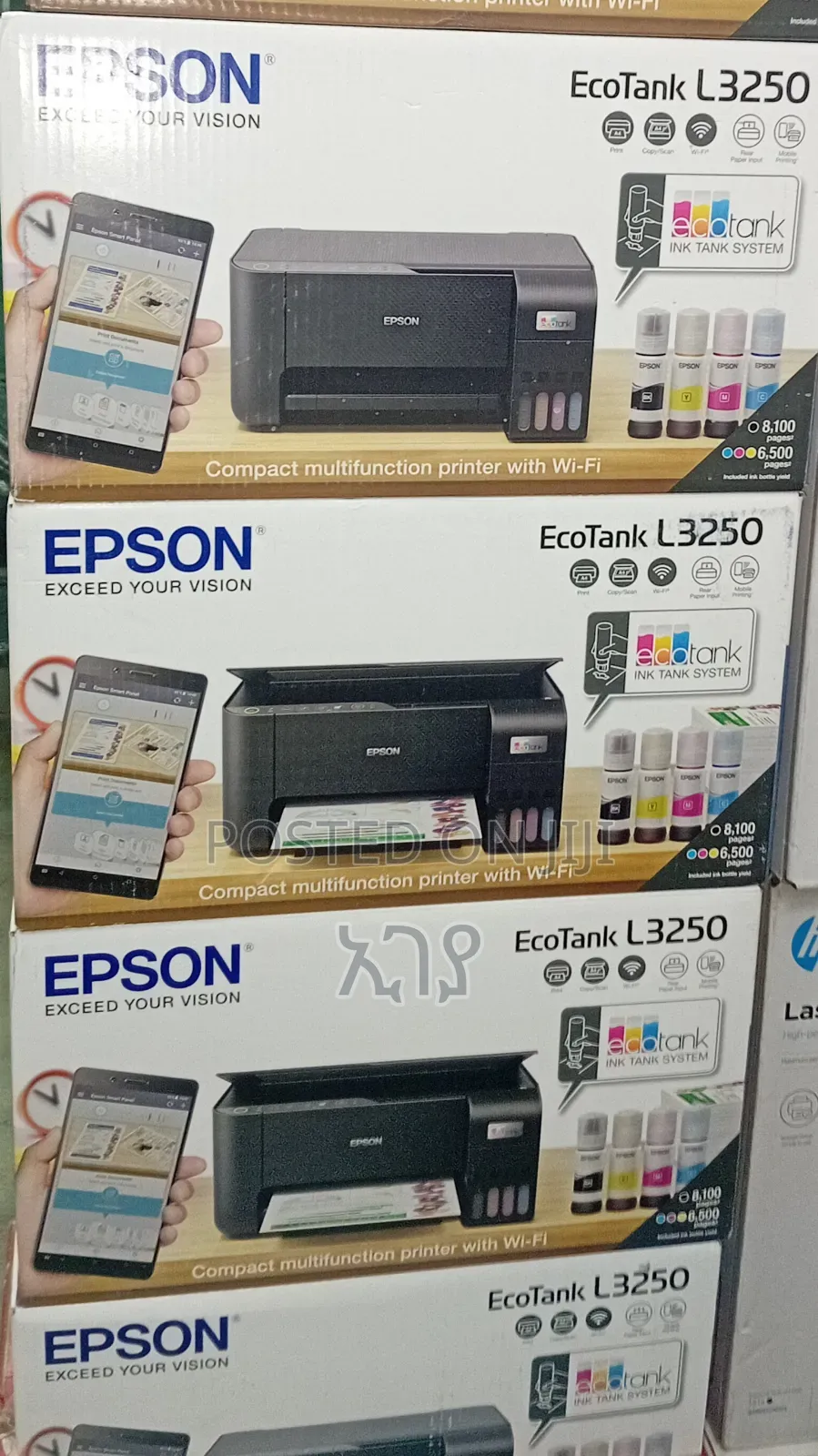 Epson Ecothank Wifi L3250 Printer