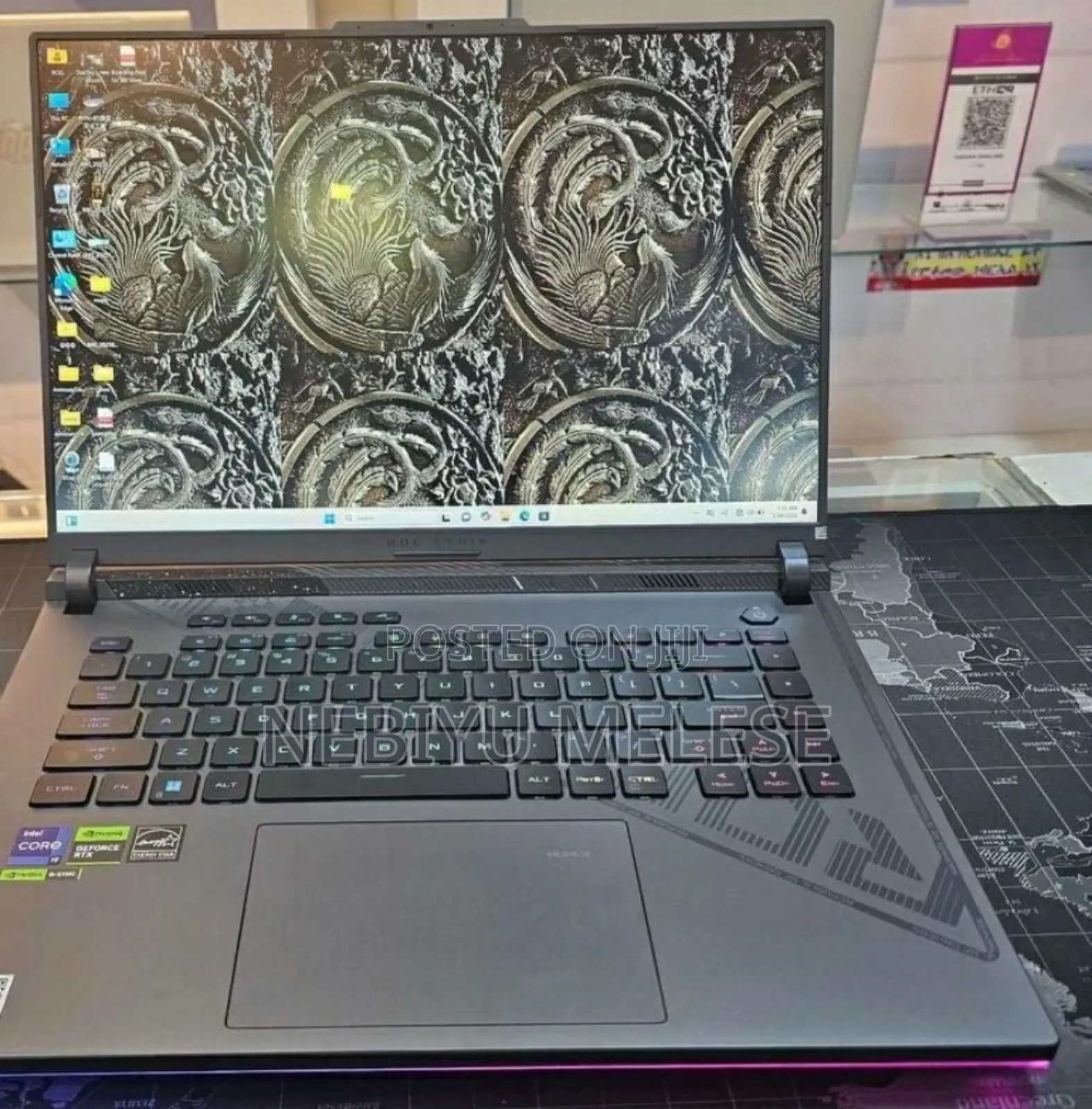 New Laptop Asus ROG Strix G16 G614 16GB Intel Core i9 SSD 1T