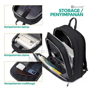 Bruno Cavalli Multifunctional PC Backpack.