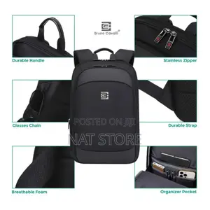 Bruno Cavalli Multifunctional PC Backpack.