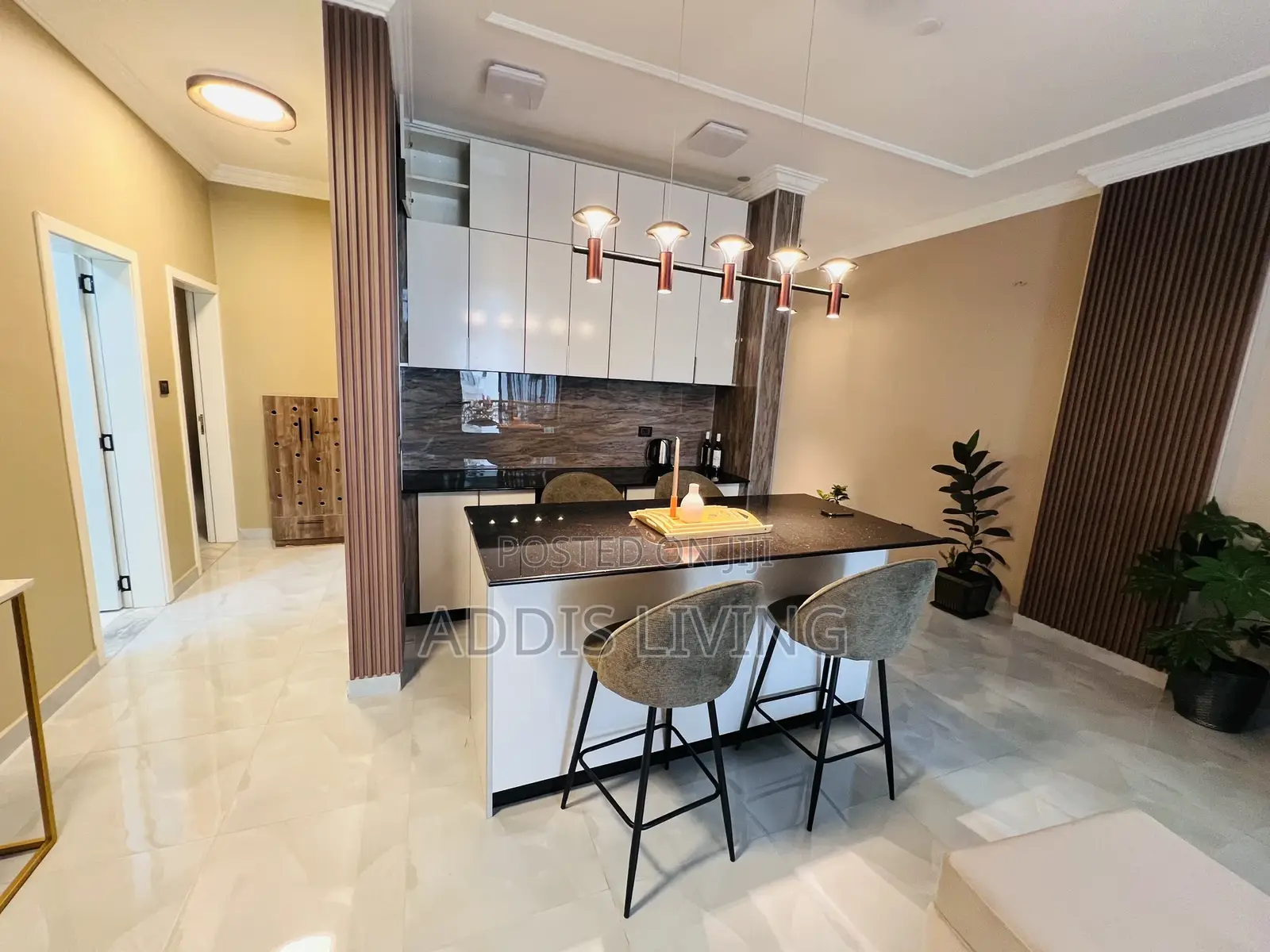Furnished 2bdrm Apartment in Bole for rent