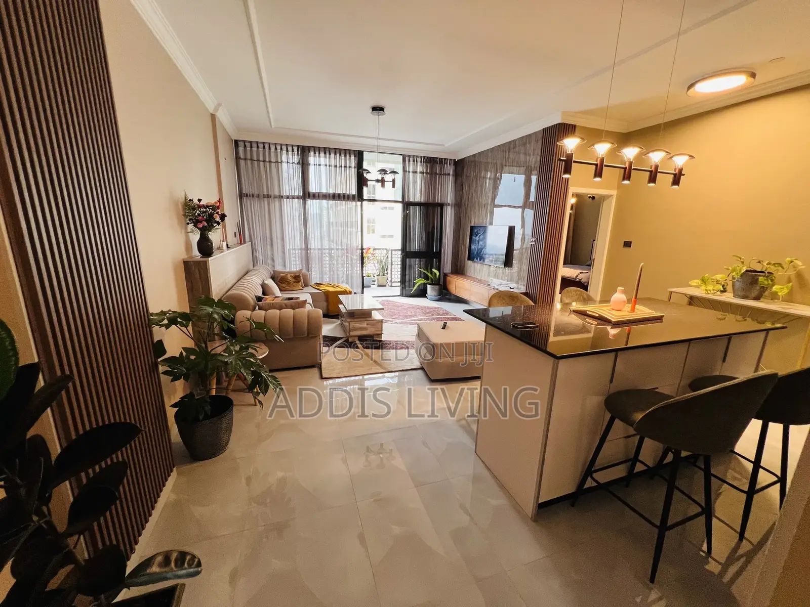 Furnished 2bdrm Apartment in Bole for rent