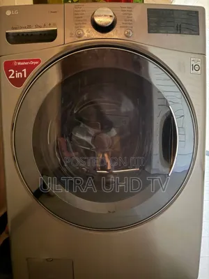 Lg 20/12kg Washer and Dryer Combo,A Front-Loading Appliance Featuring