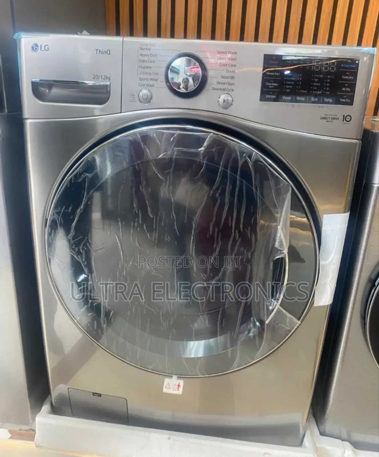 Lg 20/12kg Front Load Washer-Dryer Combo. Capacity: 20kg Washing