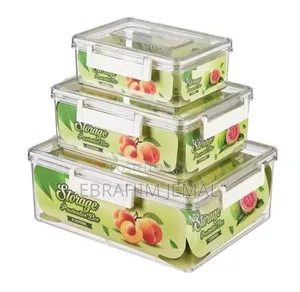 3pcs Fridge Orgnizer Box's