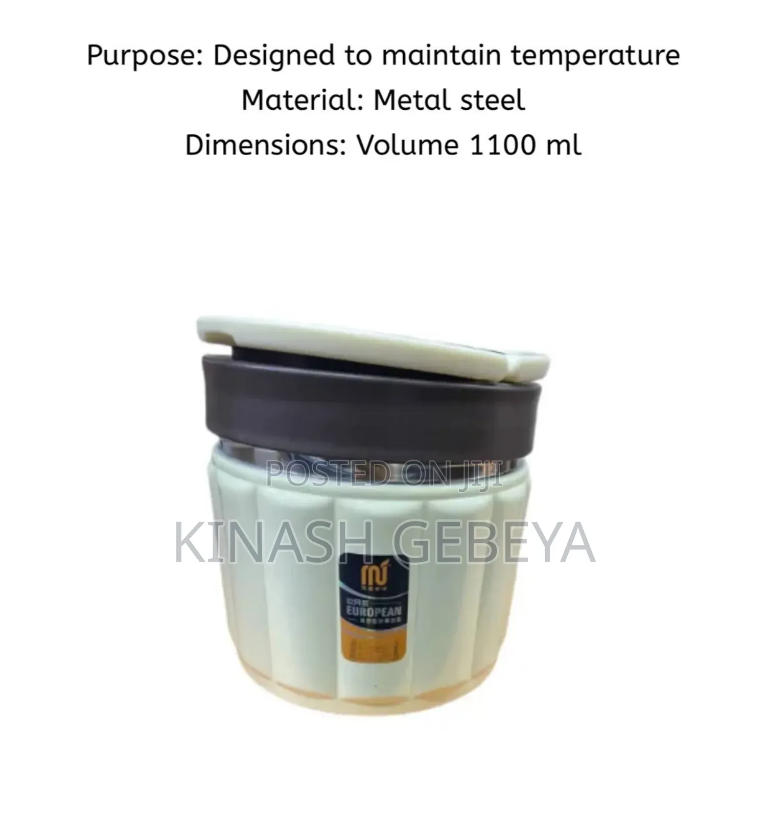 High Quality Thermos Lunch Box(1.1litre)