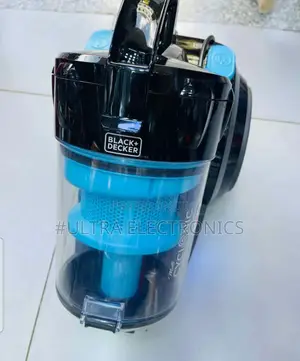 Vacuum Black Decker Bagless Canister Cyclonic Vacuum Cleaner,