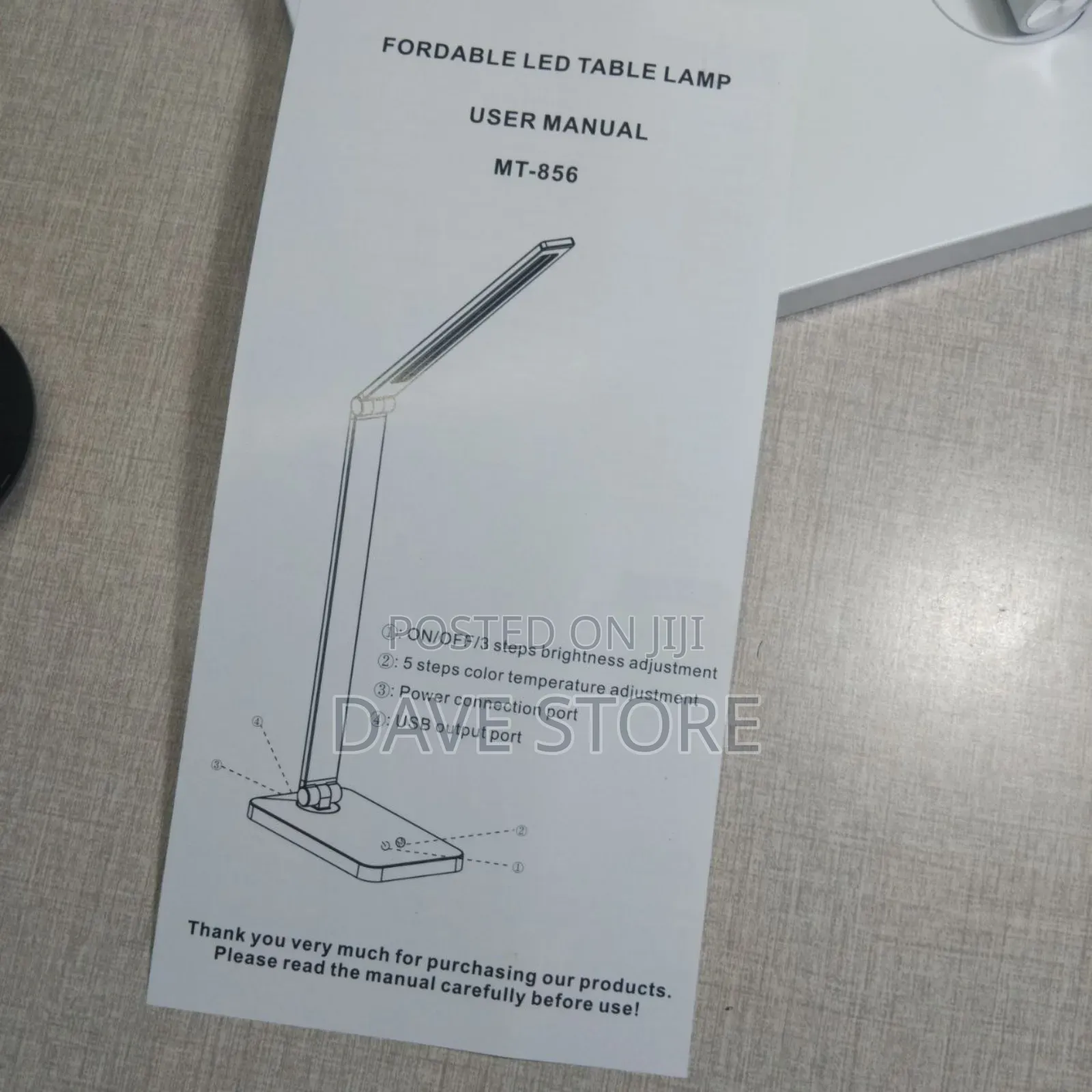 Foldable Led Table Lamp