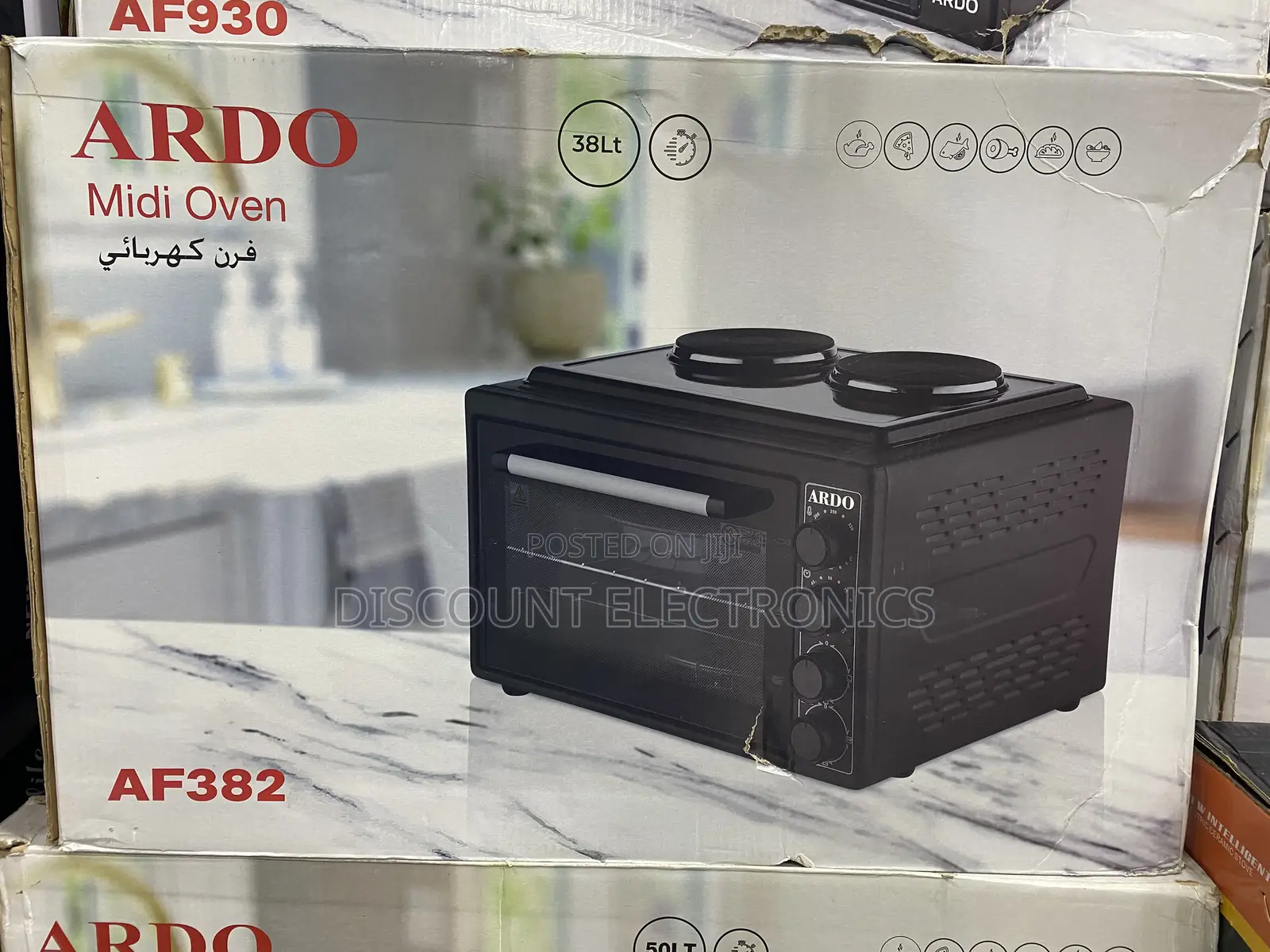Ardo 38l Mini Oven With Plate
