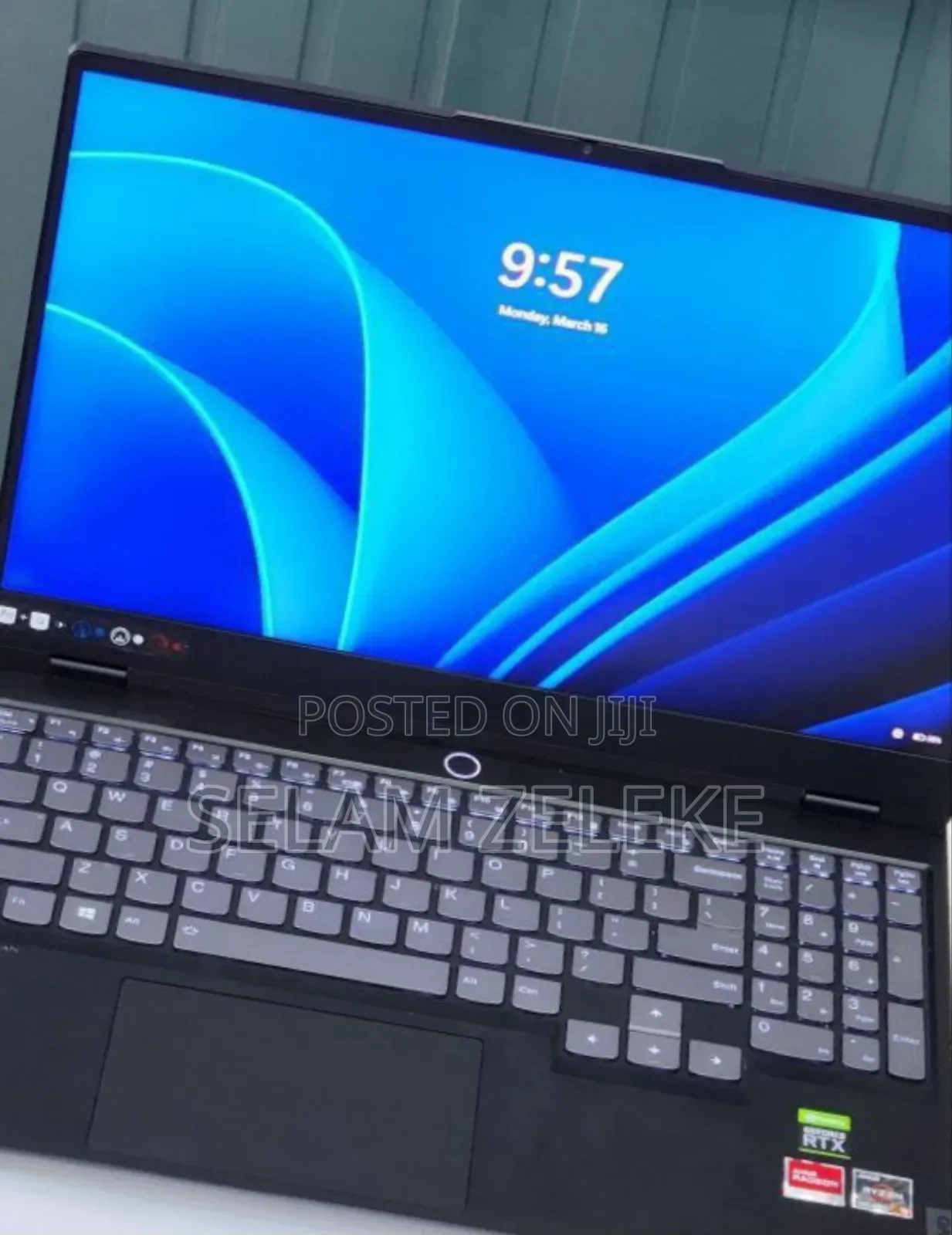 New Laptop Lenovo 16GB AMD Ryzen 9 SSD 512GB