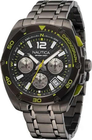 Nautica Tin Can Bay Chrono Naptcf210 Men's Watch Tin Can Bay Chrono