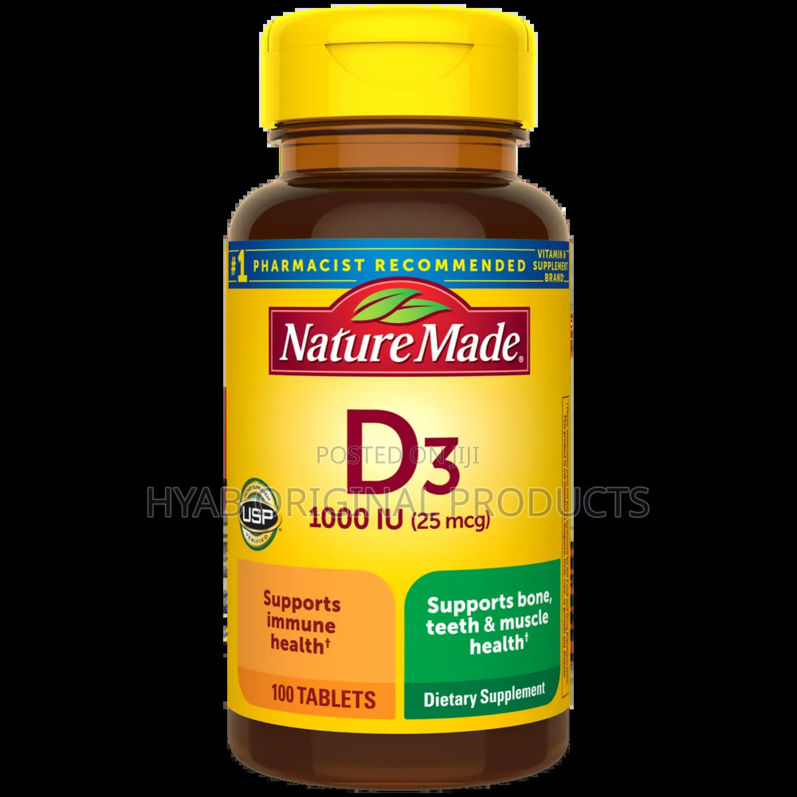 Vitamin D3 1000 Iu (25 McG) , 100vtablets