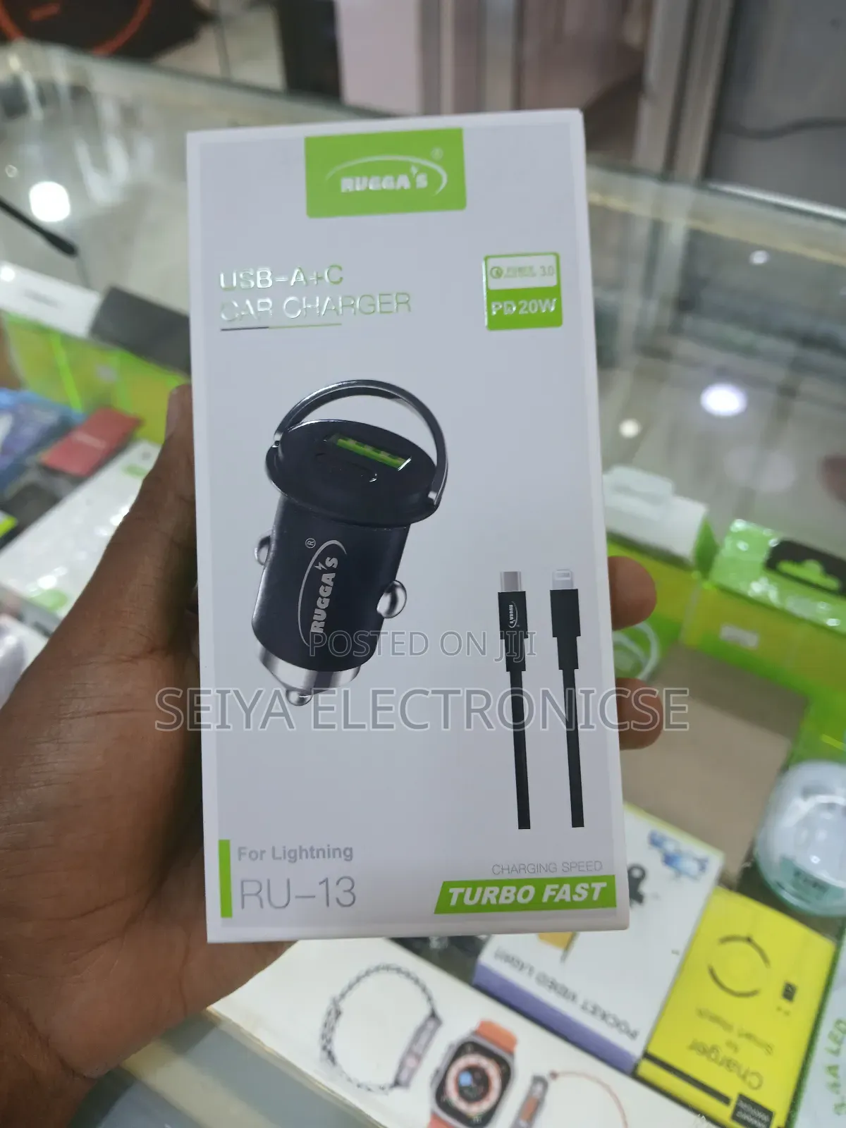 Ruggas Car Charger Fast-charging Pd 20