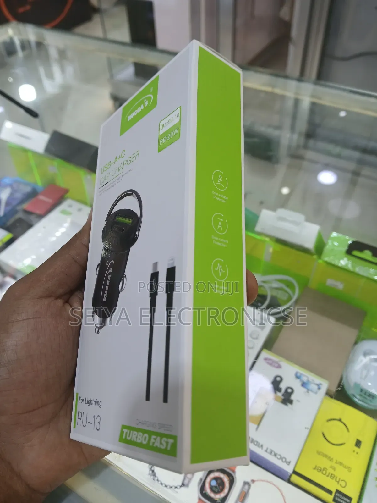 Ruggas Car Charger Fast-charging Pd 20