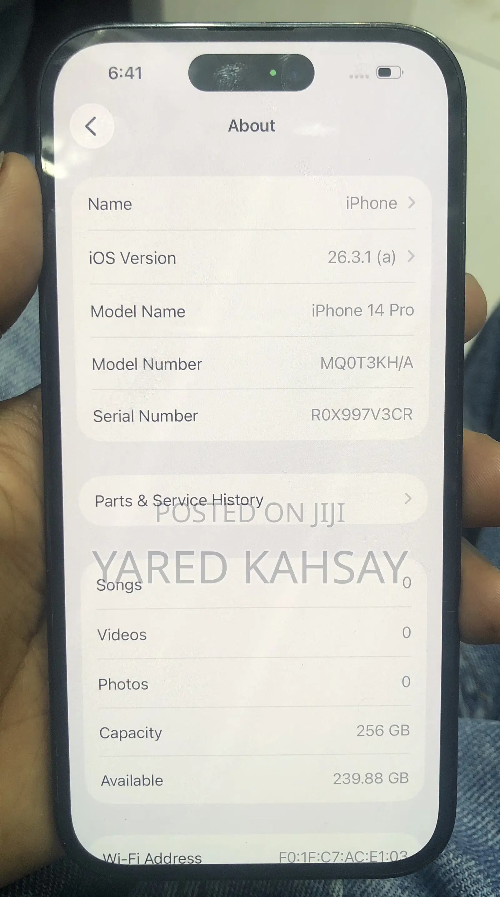 Apple iPhone 14 Pro 256 GB Black