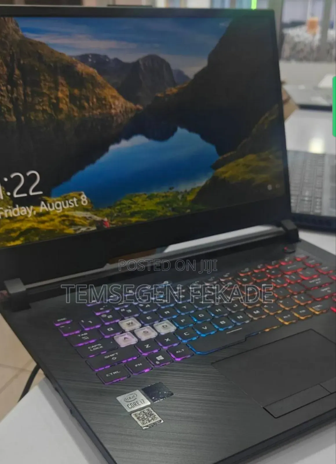 New Laptop Asus ROG Strix G15 16GB Intel Core i7 SSD 512GB